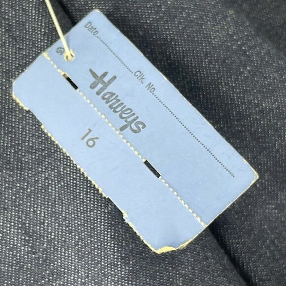 Lord Isaacs Vintage 70s Wide Leg Denim Trouser Jean Pants Junior 15/16 Deadstock - Picture 6 of 8